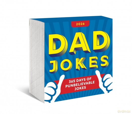 2026 Dad Jokes Boxed Calendar [KSIĄŻKA]