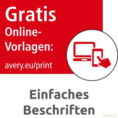 210 AVERY Zweckform Adressetiketten 7160