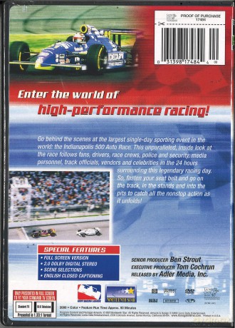 24 Hours At Indy [DVD]
