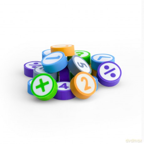 Jolly: 24 JOLLY Radiergummi MiniMath