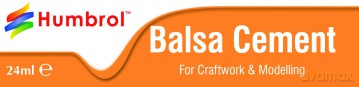 24ml Balsa Cement Tube: 24ml BALSA CEMENT TUBE