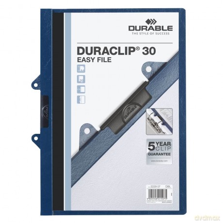 25 DURABLE Klemmhefter 30 EASY FILE dunk