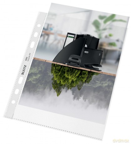 25 LEITZ Prospekthźllen recycle 4002 tra