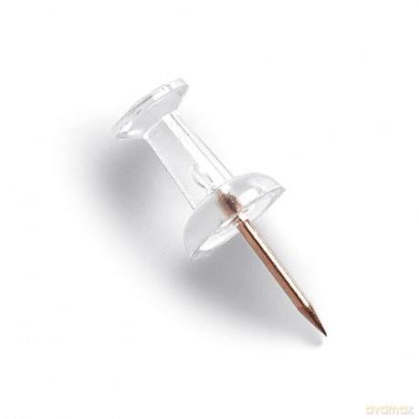 Zeller: 25 Zeller Pinnnadeln transparent