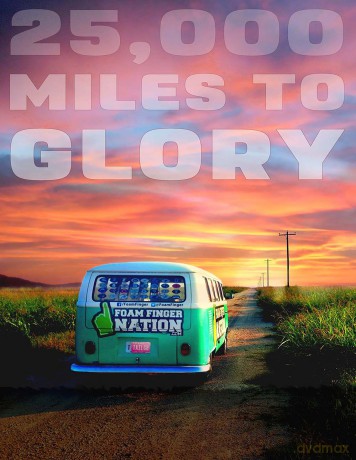 25,000 Miles To Glory [DVD]