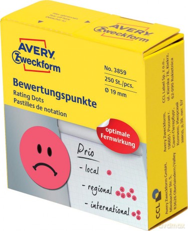 250 AVERY Zweckform Bewertungspunkte 385