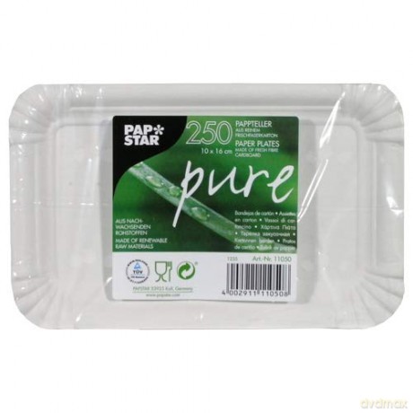 250 PAPSTAR Pappteller pure