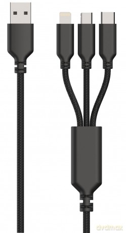 2GO KFZ-Ladegert 3000mA 3in1 Micro-USB,