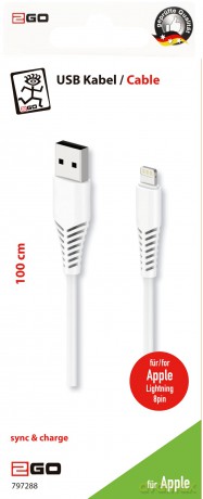 2GO USB Lade-/Datenkabel Apple Lightning