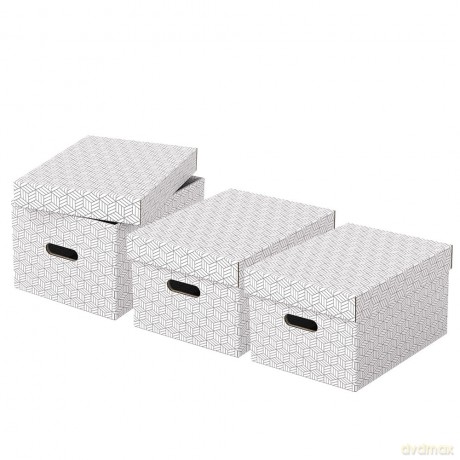 3 Esselte Home Aufbewahrungsboxen 17,5 l