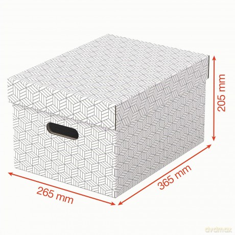 3 Esselte Home Aufbewahrungsboxen 17,5 l