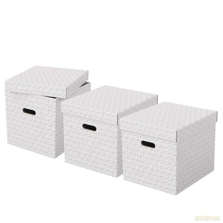 3 Esselte Home Aufbewahrungsboxen 33,0 l
