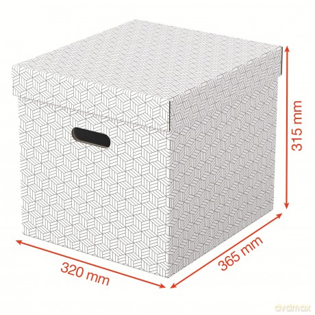 3 Esselte Home Aufbewahrungsboxen 33,0 l