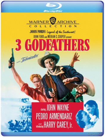 3 Godfathers (1948) [Blu-Ray]