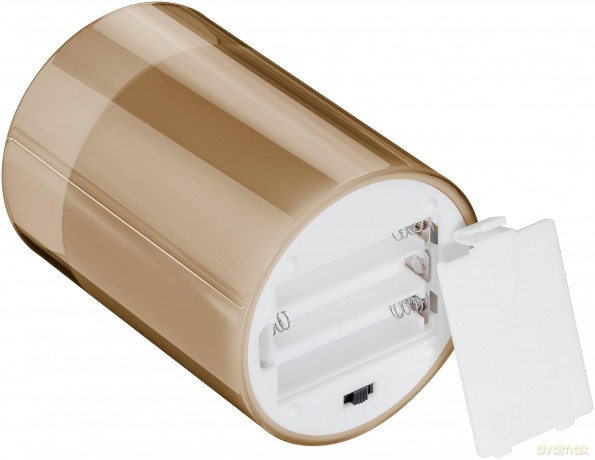 Goobay: 3 goobay LED-Kerzen gold