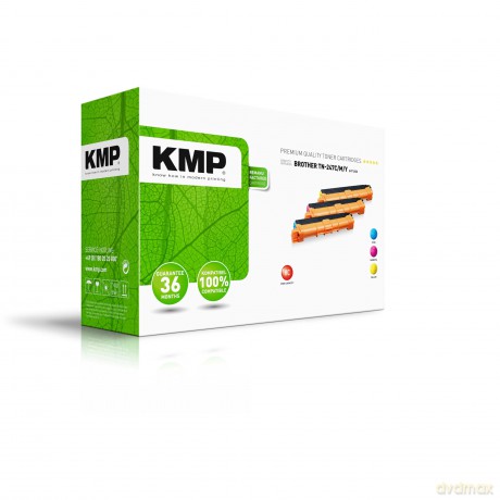 3 KMP B-T125X cyan, magenta, gelb Toner