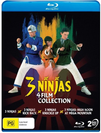 3 Ninjas: 4 Film Collection [2xBlu-Ray]