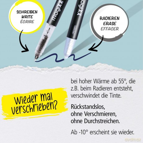 Onlineâž: 3 ONLINE magiXX Rollerpatrone Tintenkon