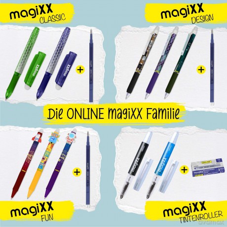 Onlineâž: 3 ONLINE magiXX Rollerpatrone Tintenkon