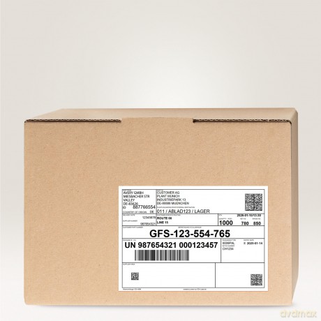 Avery Zweckform: 300 AVERY Zweckform Versandetiketten wei
