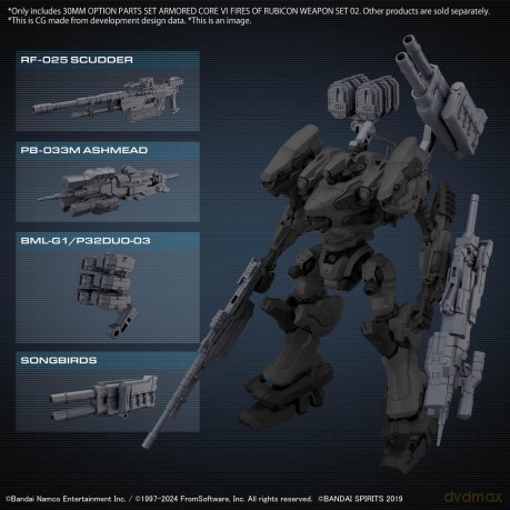 30MM - Option parts set Armored Core VI
