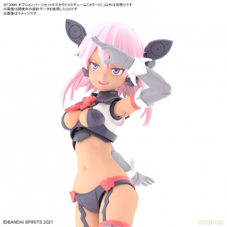 30MS - Option Parts Set 8 (Scout Costume