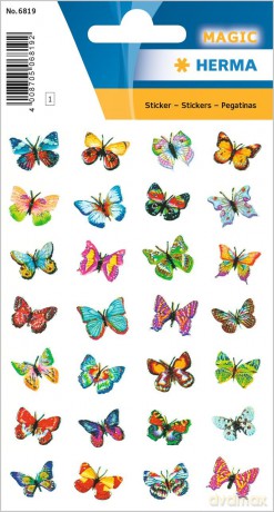 32 HERMA Aufkleber Schmetterlinge