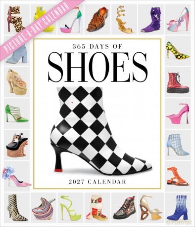 365 Days of Shoes PictureADayÇĆ Wall Calendar 2027 [KSIĄŻKA]