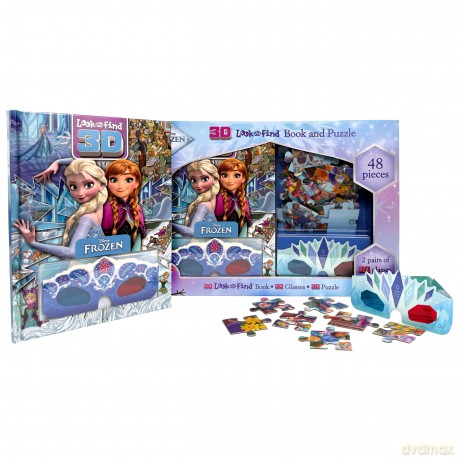 3D LF Puzzle Box Frozen [KSIĄŻKA]