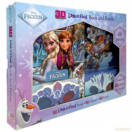 3D LF Puzzle Box Frozen [KSIĄŻKA]