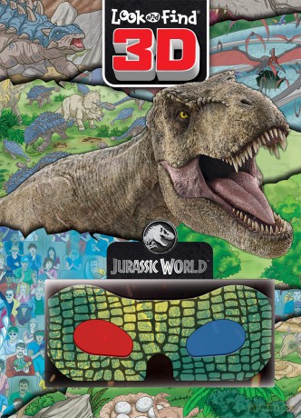 3D Look Find Jurassic World [KSIĄŻKA]
