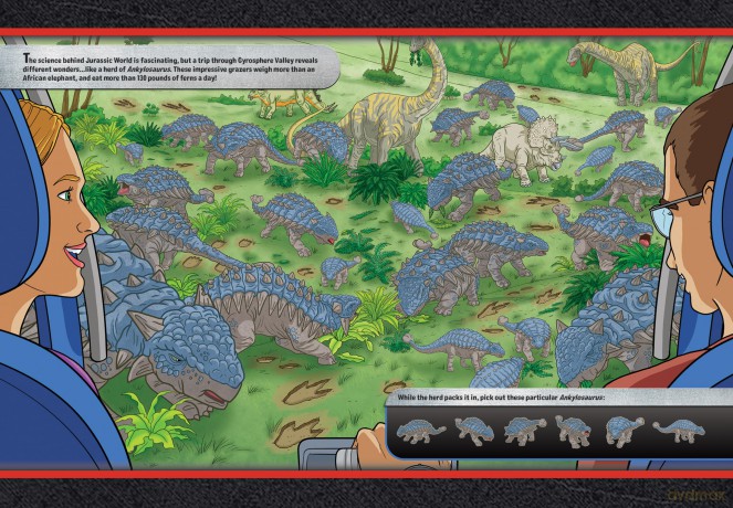 3D Look Find Jurassic World [KSIĄŻKA]