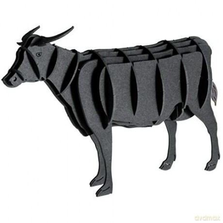 3D Paper Model Cow
