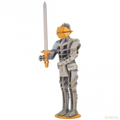 3D Paper Model Knight