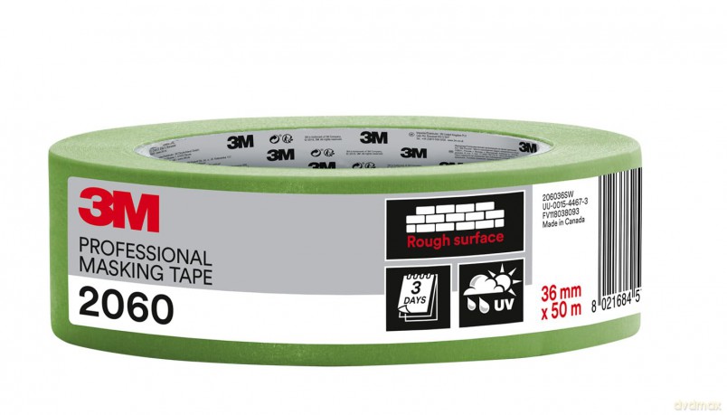 3m: 3M 2060 Malerband grźn 36,0 mm x 50,0 m
