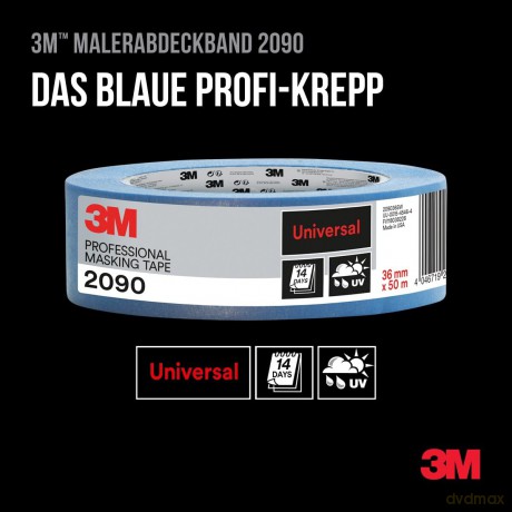 3m: 3M 2090 Malerband blau 30,0 mm x 50,0 m