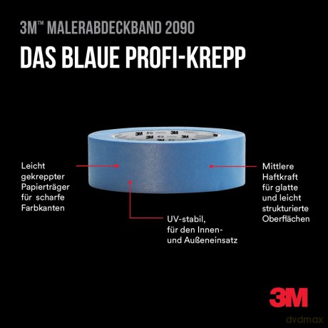 3m: 3M 2090 Malerband blau 48,0 mm x 50,0 m