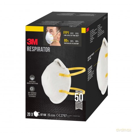 3m: 3M Atemschutzmasken 8710E FFP1 NR D DIN
