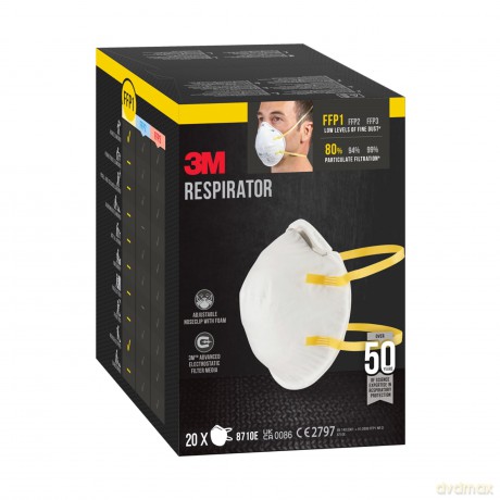 3m: 3M Atemschutzmasken 8710E FFP1 NR D DIN