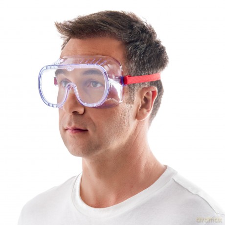 3m: 3M Schutzbrille Classic 4700 rot, 1 St.