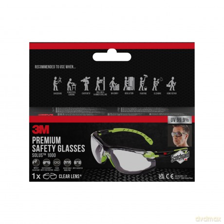 3m: 3M Schutzbrille Solusâ˘ 1000, Scotchgardâ˘