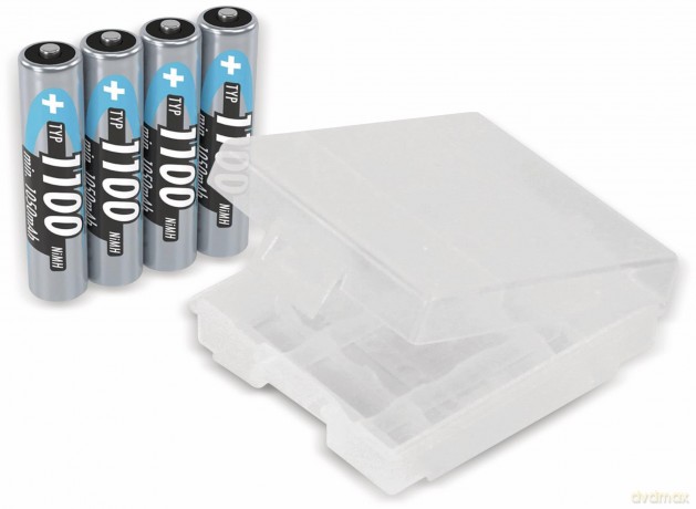 Ansmann: 4 ANSMANN Akkus Micro AAA 1.050 mAh
