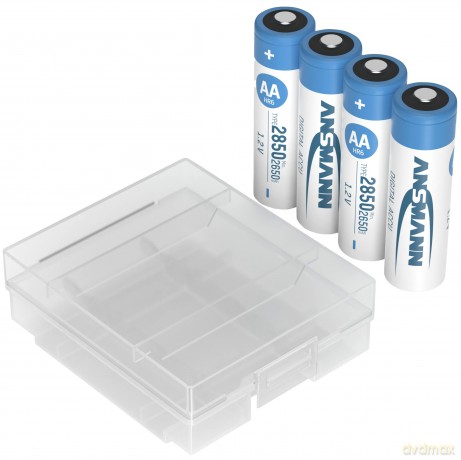 Ansmann: 4 ANSMANN Akkus Mignon AA 2.650 mAh
