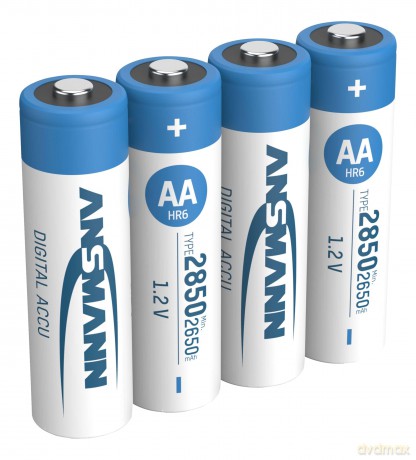Ansmann: 4 ANSMANN Akkus Mignon AA 2.650 mAh