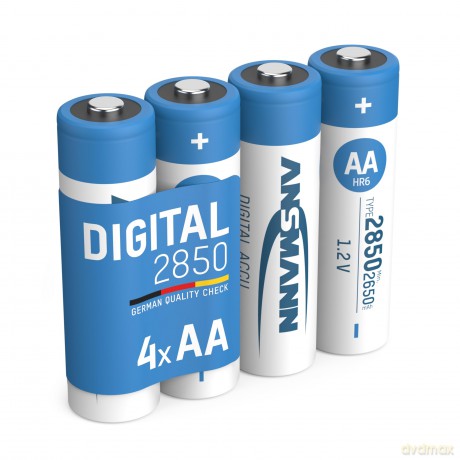 Ansmann: 4 ANSMANN Akkus Mignon AA 2.650 mAh
