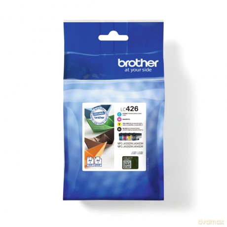 4 Brother LC-426VAL schwarz, cyan, magen