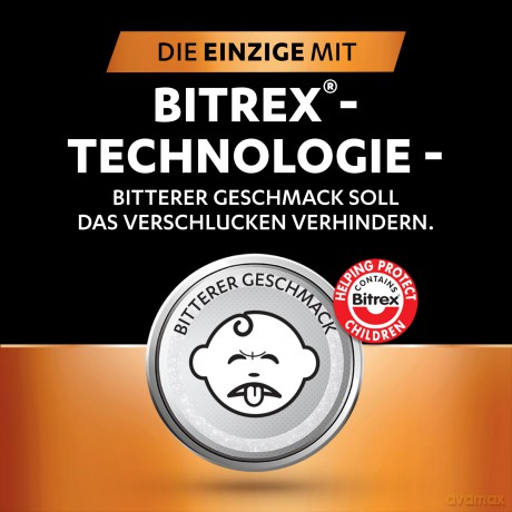 Duracell: 4 DURACELL Knopfzellen CR 2025 3,0 V