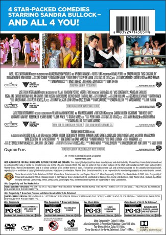 4 Film Favorites: Sandra Bullock Collection [2DVD]
