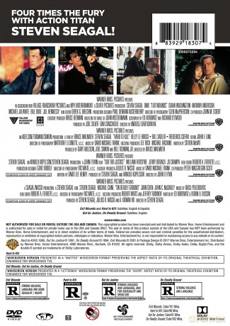 4 Film Favorites: Steven Seagal Action [4DVD]