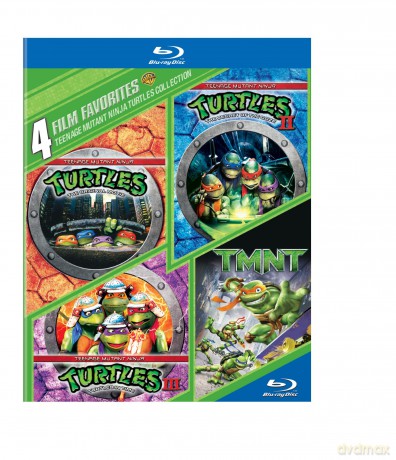 4 Film Favorites: Teenage Mutant Ninja [4xBlu-Ray]